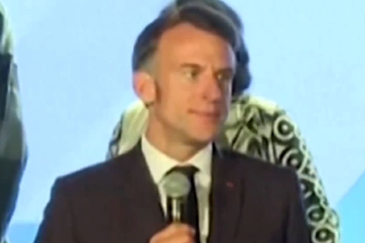 El presidente francés, Emmanuel Macron, interrumpió este lunes el discurso de uno de los oradores durante la cumbre Africa Forward, en Nairobi, para reclamar silencio al público