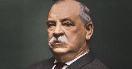 El presidente Grover Cleveland firmó la ley para nombrar el Labor Day como feriado federal en 1889 (Web/History.com)