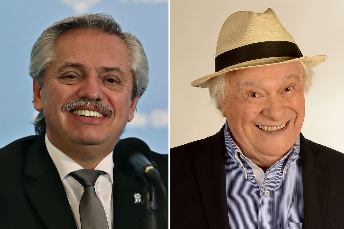 El Presidente habló con el conductor durante una videoconferencia