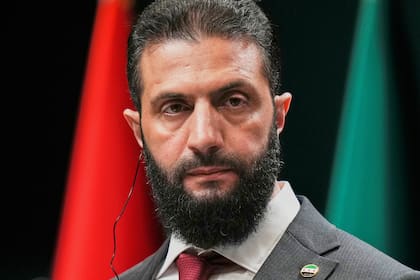 El presidente interino de Siria, Ahmad al-Sharaa