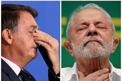 El presidente Jair Bolsonaro y el exmandatario Lula Da Silva se enfrentan este domingo en el ballottage