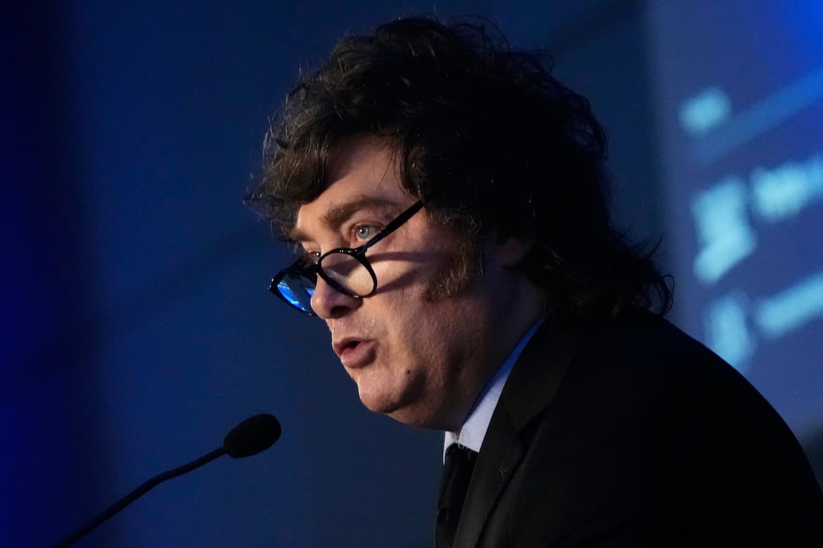 El presidente Javier Milei
