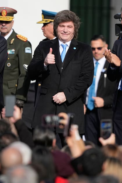 El presidente Javier Milei