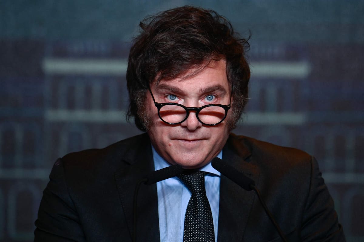 El presidente Javier Milei