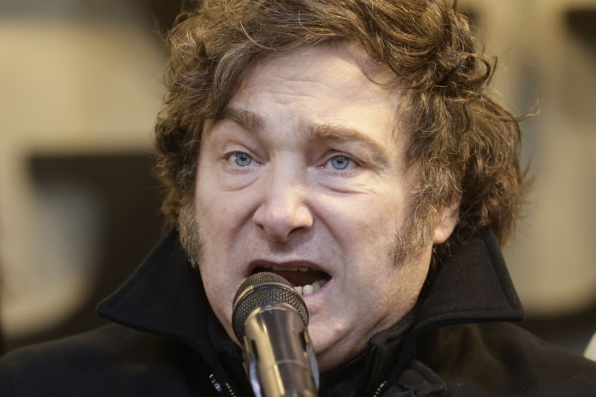 El presidente Javier Milei