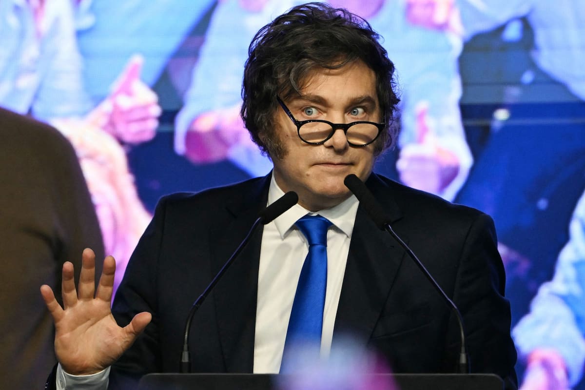 El presidente Javier Milei