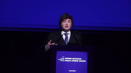 El presidente Javier Milei