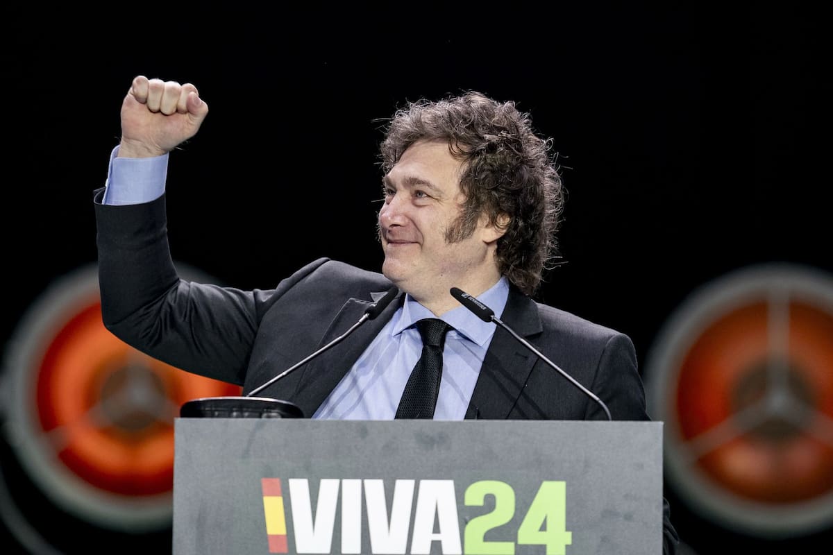 El presidente Javier Milei