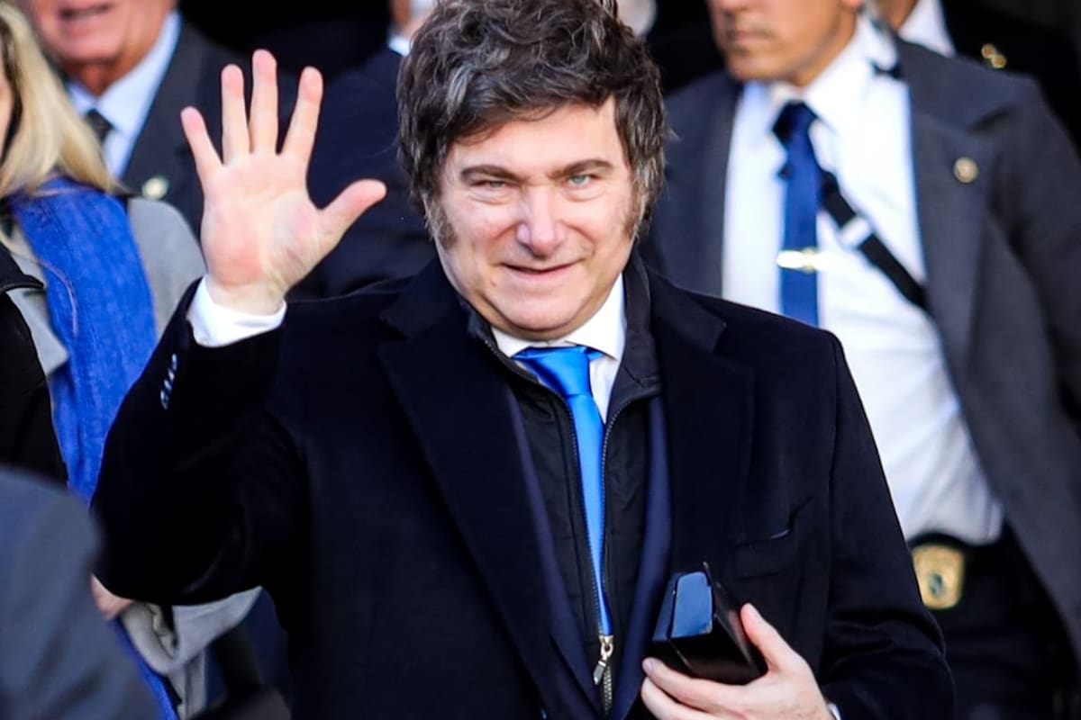 El presidente Javier Milei