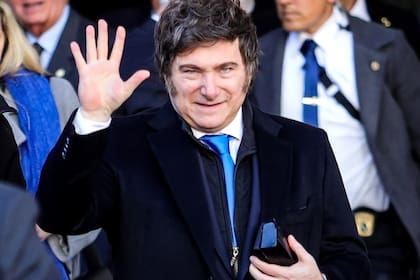 El presidente Javier Milei