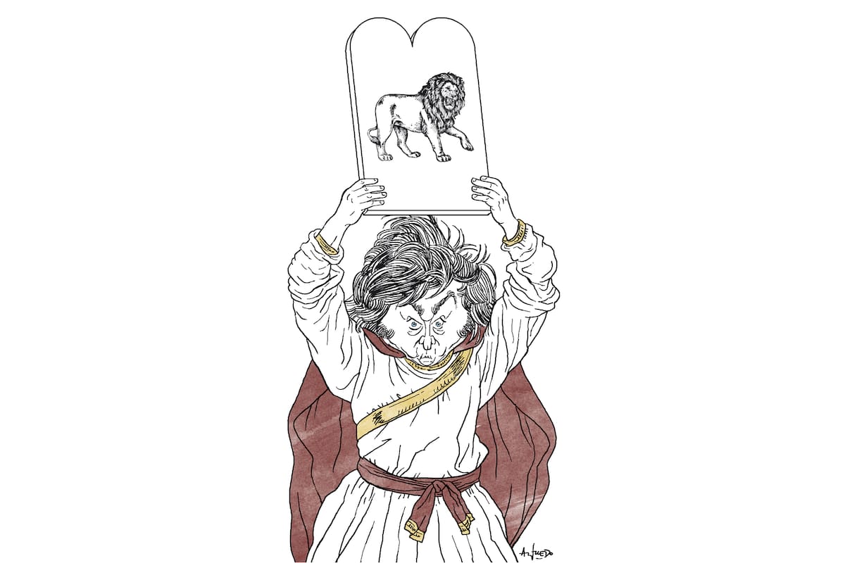 El presidente, Javier Milei