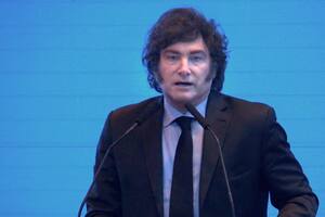 El presidente Javier Milei