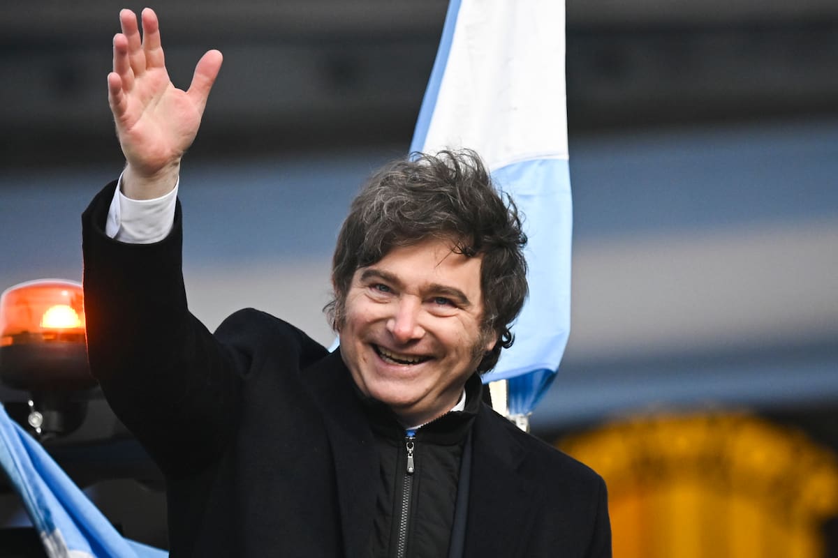 El presidente Javier Milei