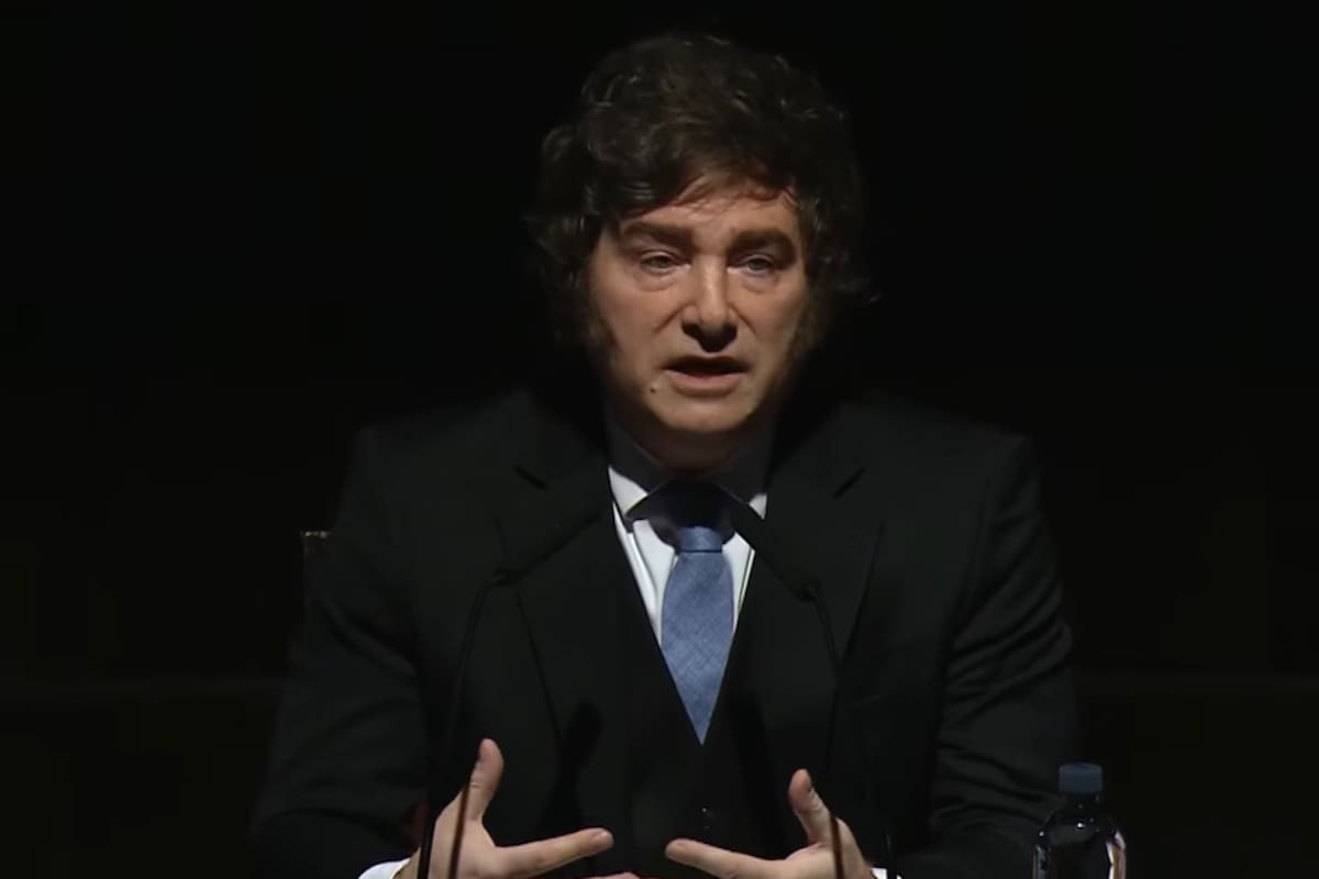 El presidente Javier Milei