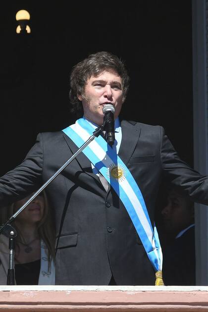 El presidente Javier Milei