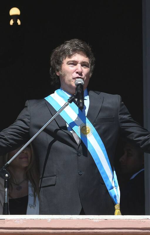 El presidente Javier Milei