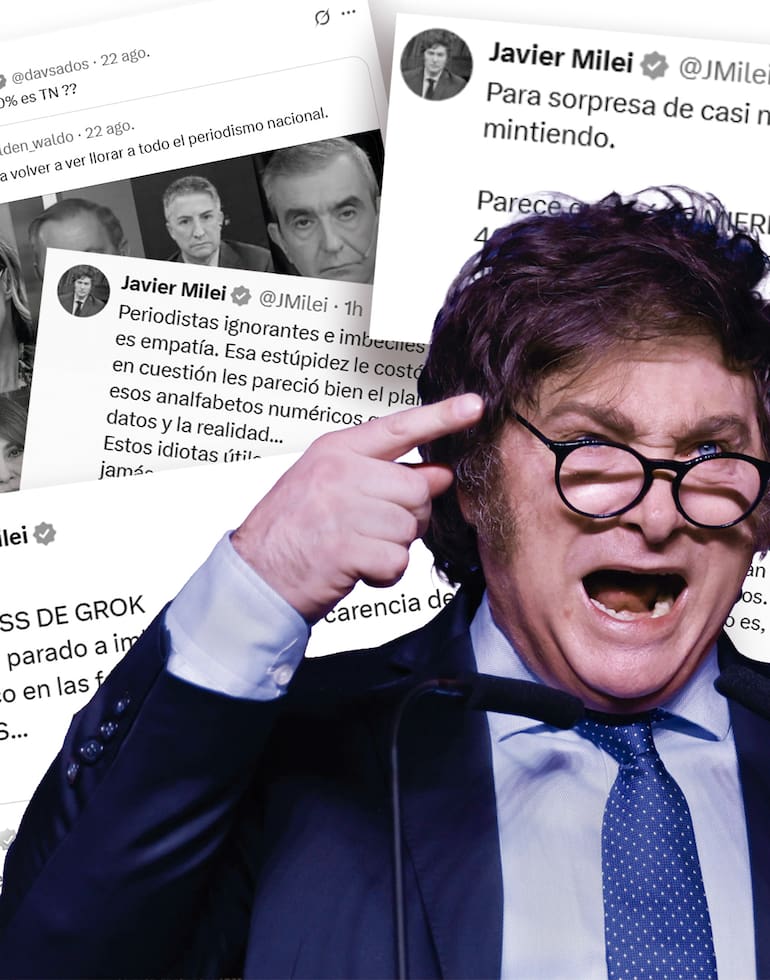 El presidente, Javier Milei