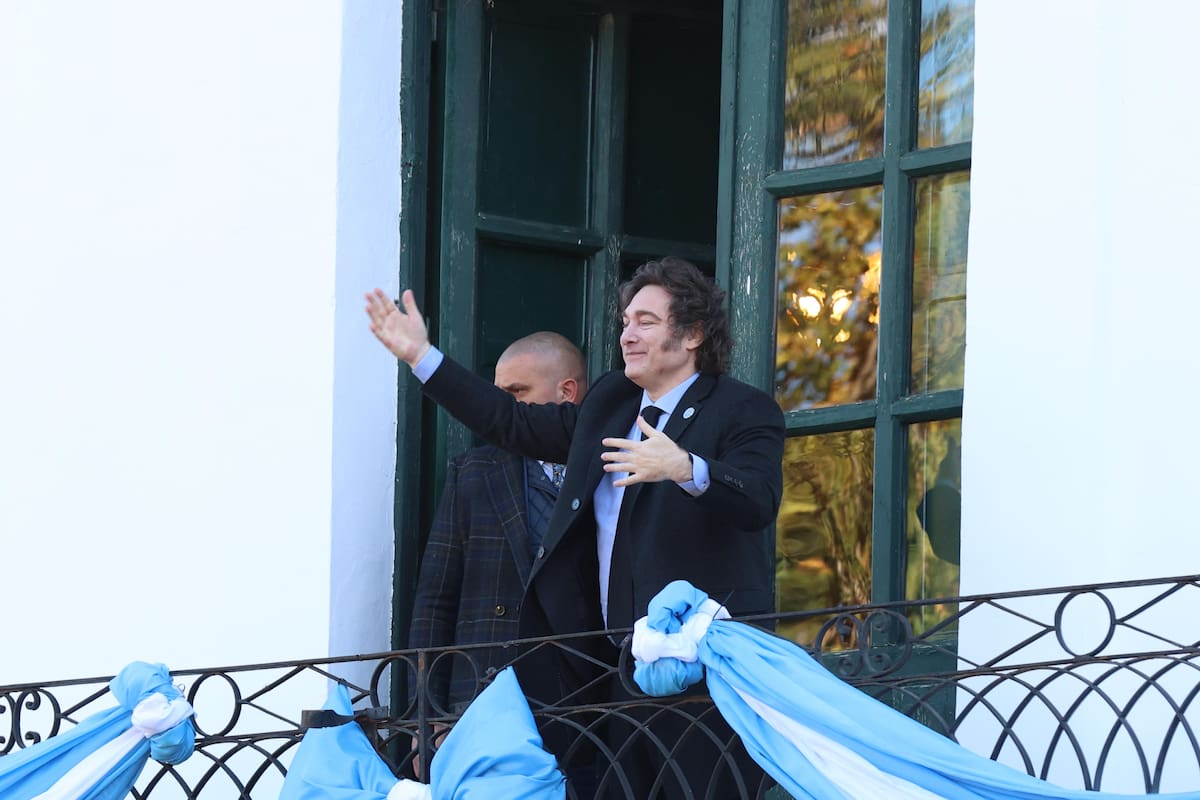 El presidente Javier Milei