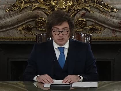 El presidente Javier Milei