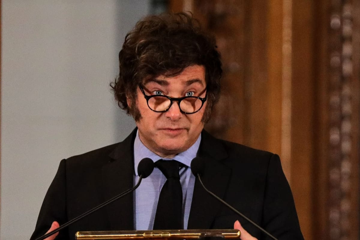 El presidente Javier Milei