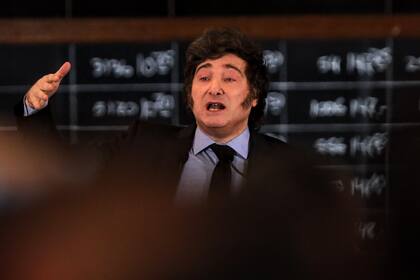 El presidente Javier Milei