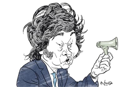 El presidente Javier Milei