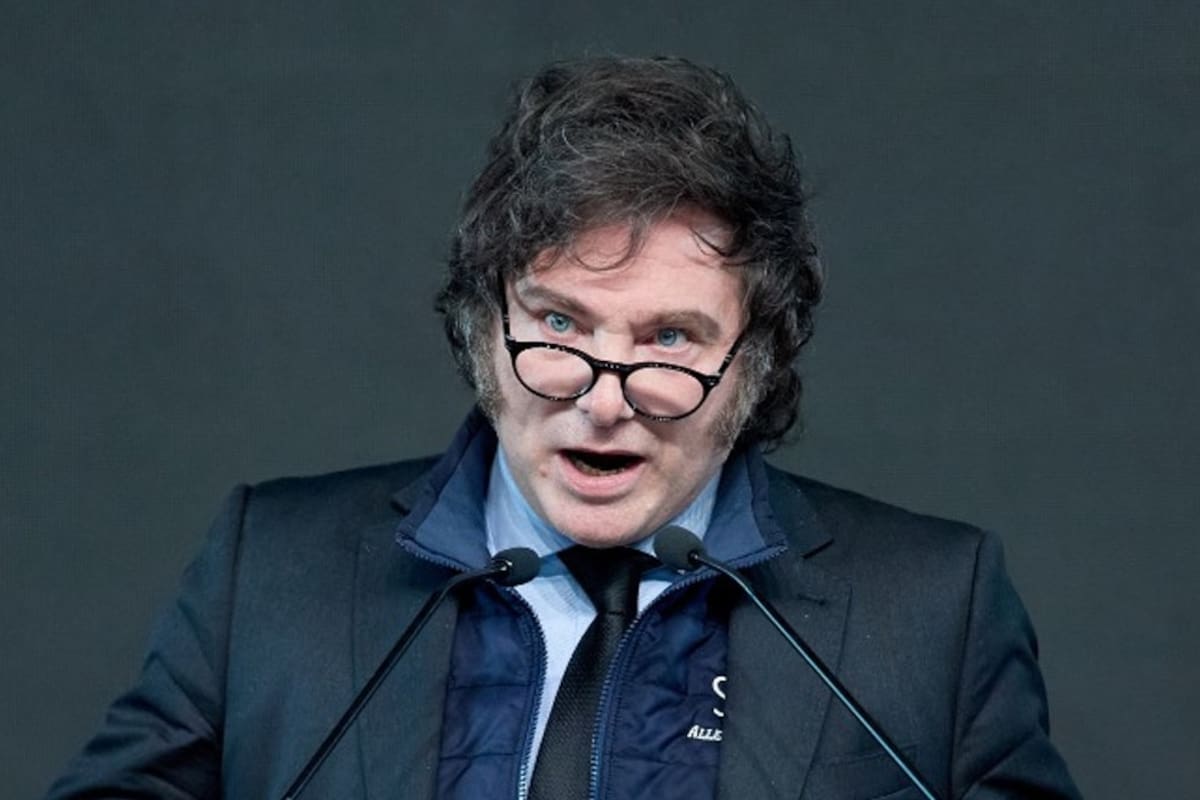 El presidente Javier Milei