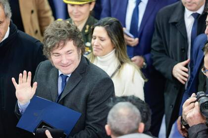 El presidente Javier Milei