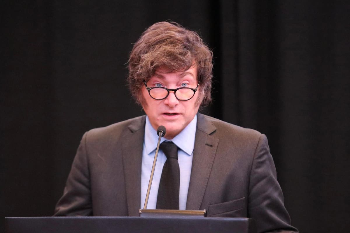 El presidente Javier Milei