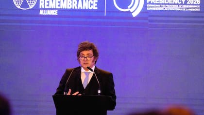 El presidente Javier Milei
