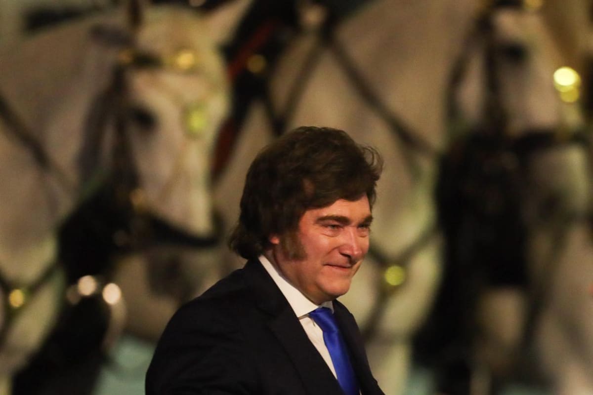 El presidente Javier Milei