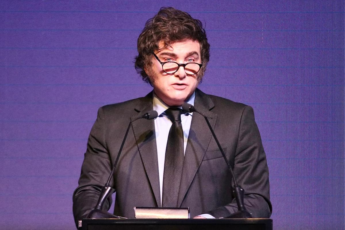 El presidente Javier Milei