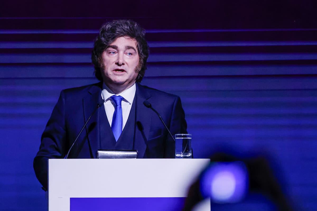 El presidente Javier Milei