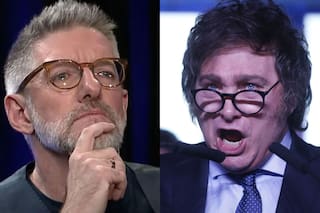 Javier Milei apuntó contra Luis Novaresio por sus declaraciones sobre la inflación