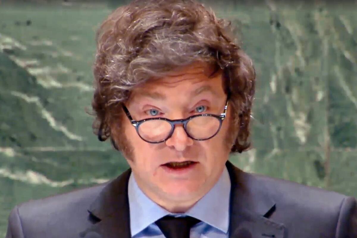 El presidente Javier Milei dio su primer discurso ante la Asamblea General de la ONU