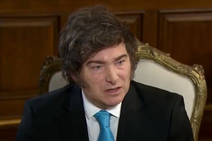 El presidente Javier Milei durante su paso por La Cornisa (LN+)