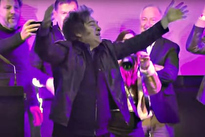 El presidente Javier Milei, durante su reciente acto en La Plata