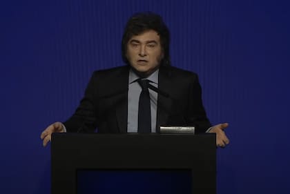 El presidente Javier Milei en Endeavor
