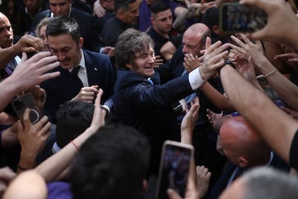 El presidente Javier Milei en Mendoza