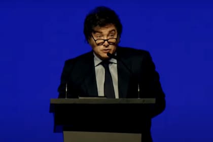 El presidente Javier Milei en CPAC Argentina 2024