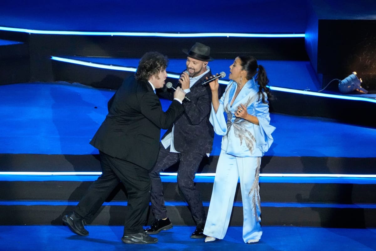 El presidente Javier Milei entonó "Libre" de Nino Bravo durante el ensayo por la ceremonia de las antorchas en Israel