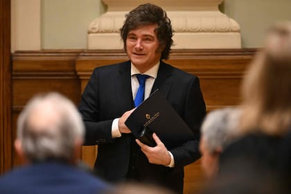 El presidente Javier Milei (Foto: Attila KISBENEDEK / AFP)