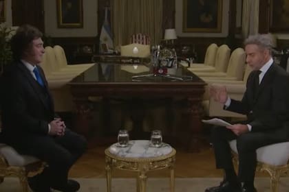 El presidente Javier Milei fue entrevistado por Luis Majul, por la pantalla de LN+