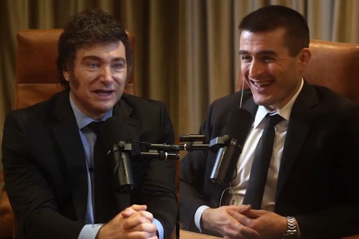 El presidente Javier Milei fue entrevistado por Lex Fridman; la entrevista está disponible en español y en inglés doblado usando una herramienta de inteligencia artificial para preservar la voz original de los interlocutores