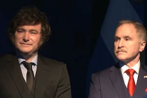 Milei se acercó a la embajada de Estados Unidos a celebrar los 250 años de la independencia norteamericana