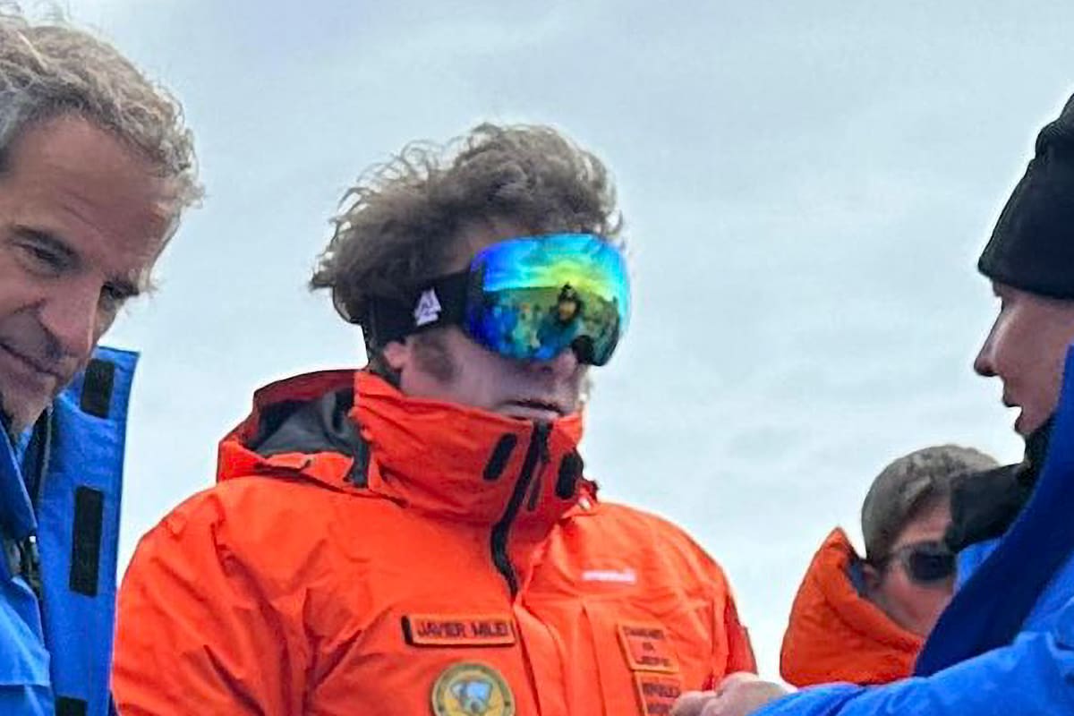 El presidente Javier Milei llegó a la Antártida para visitar las bases Marambio y Esperanza.
crédito: @rafaelmgrossi