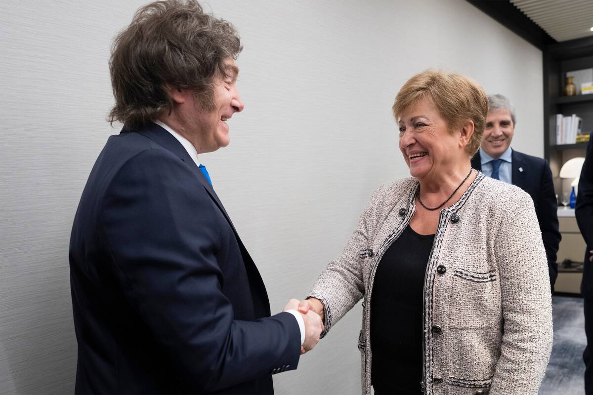 El Presidente Javier Milei mantuvo un encuentro con la Directora Gerente del Fondo Monetario Internacional (FMI), Kristalina Georgieva, en Nueva York.