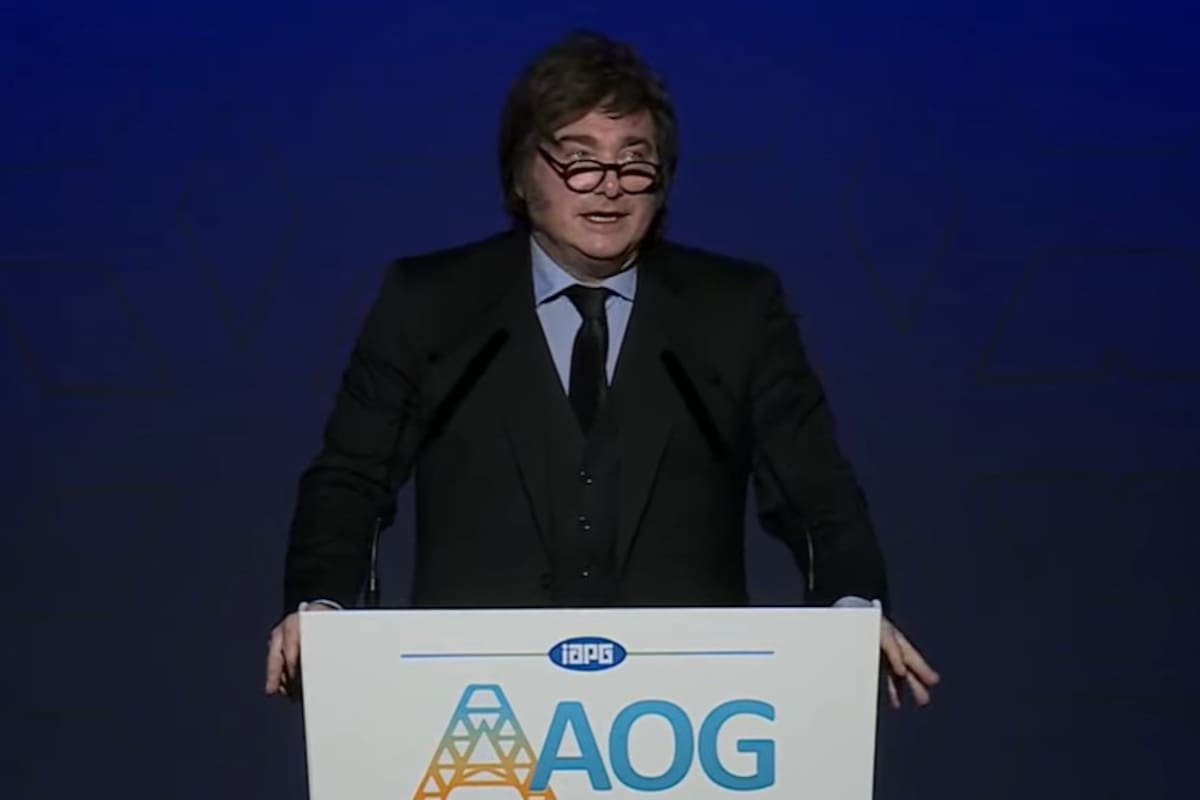 El presidente Javier Milei participó de la Expo Argentina Oil & Gas (AOG) Patagonia 2026