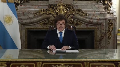 El presidente Javier Milei presentó la reforma de la carta orgánica del Banco Central en cadena nacional