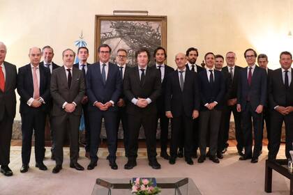 El Presidente Javier Milei se reunió con empresarios en España